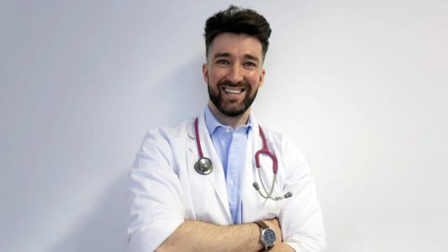 David Callejo, médico anestesista.