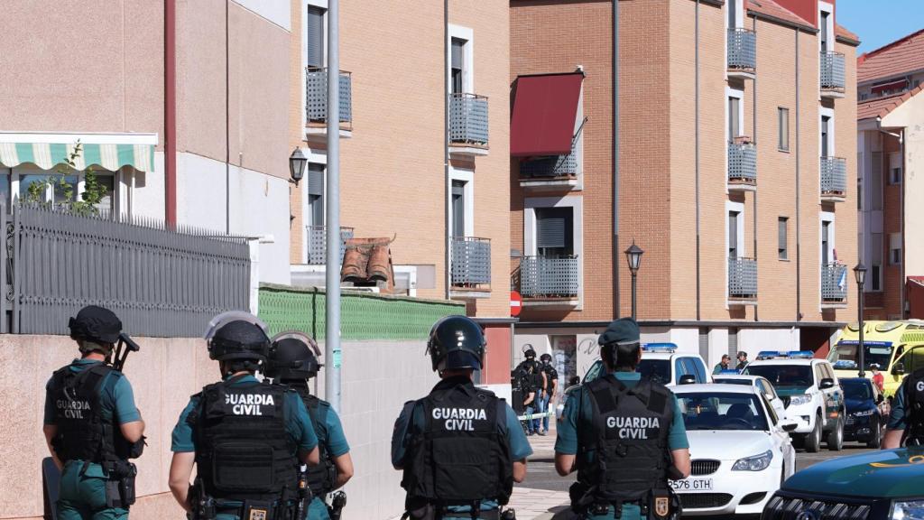 La Guardia Civil en Santovenia