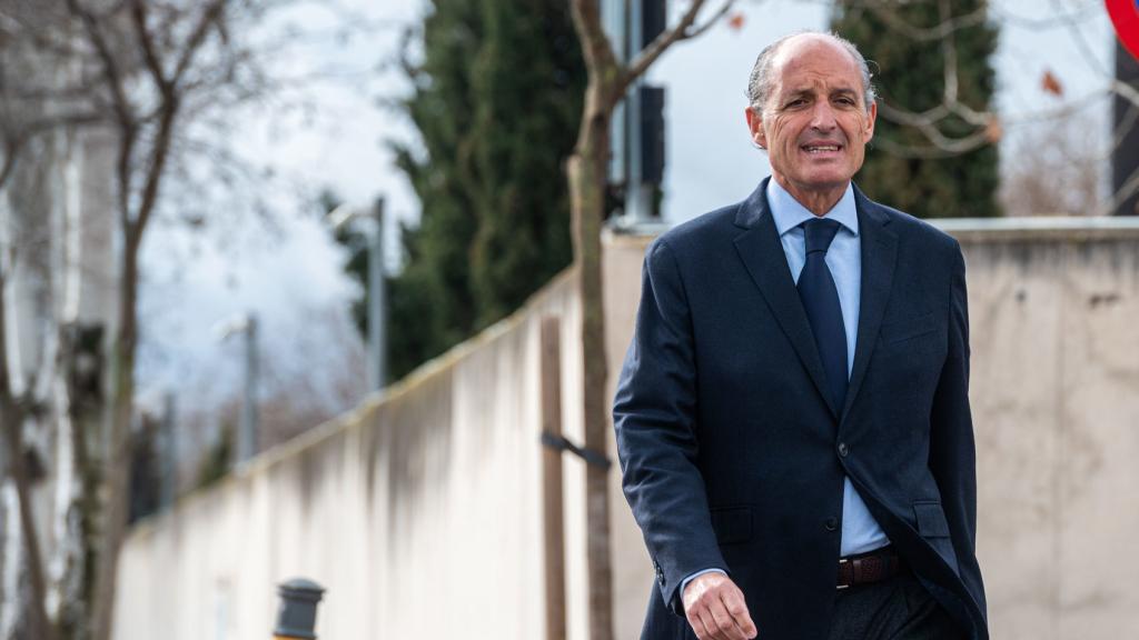Francisco Camps llega a la Audiencia Nacional.