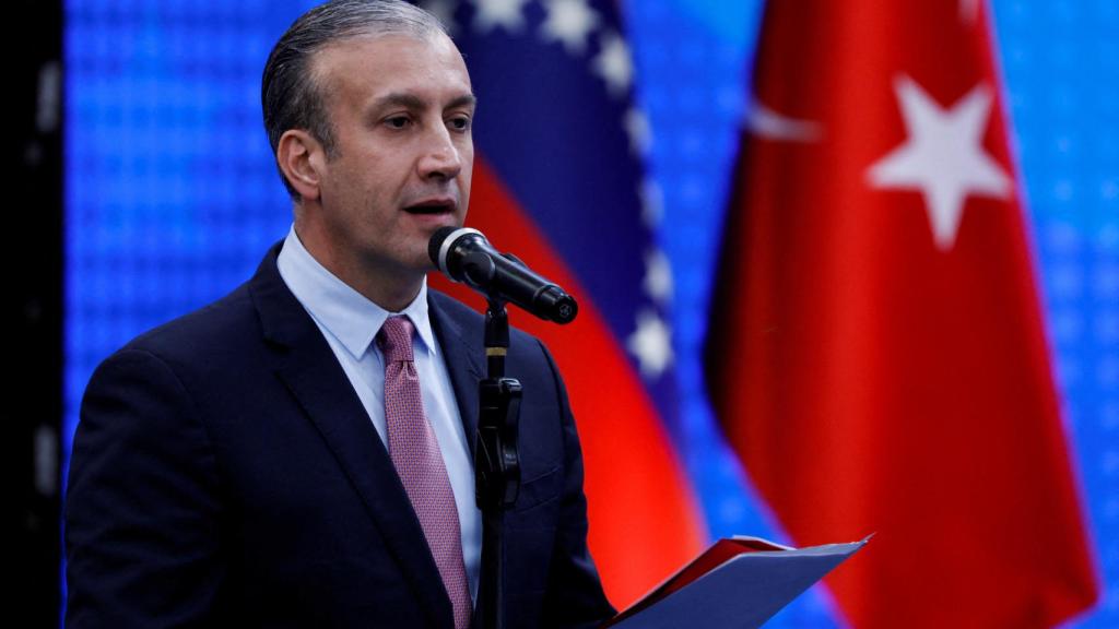 Tareck El Aissami, durante la reunión Binacional Venezuela-Turquía, el pasado mes de enero.