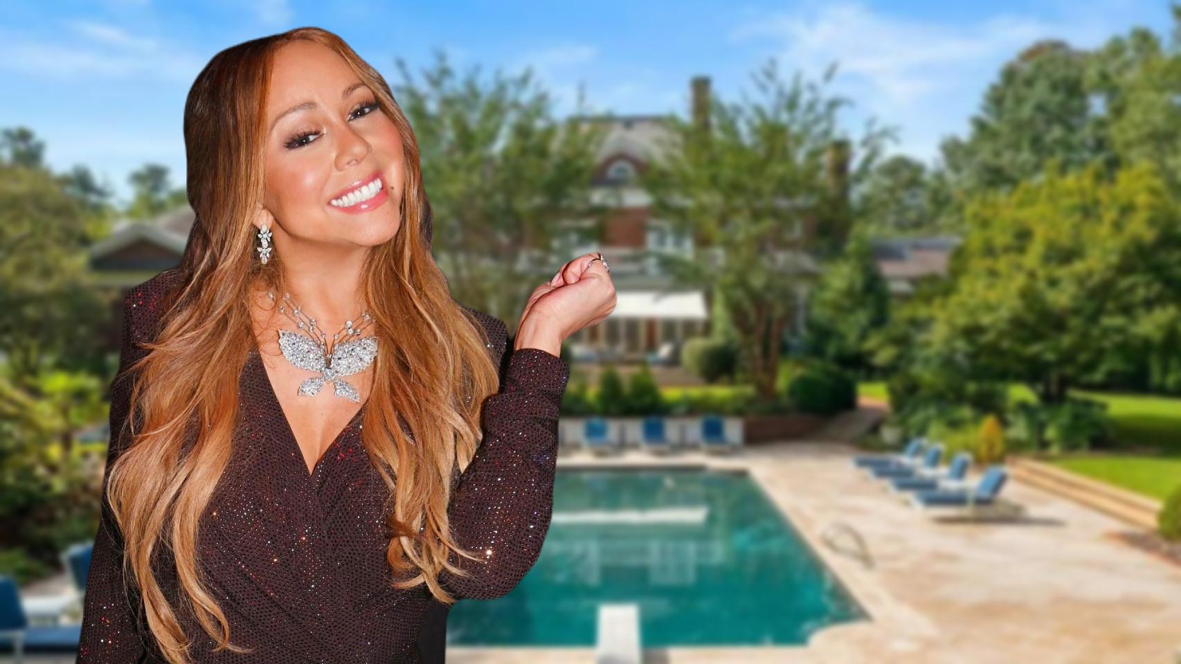 Mariah Carey en un montaje de El Español.