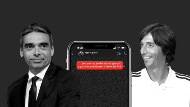 Los mensajes entre Albert Soler y Javier Enríquez
