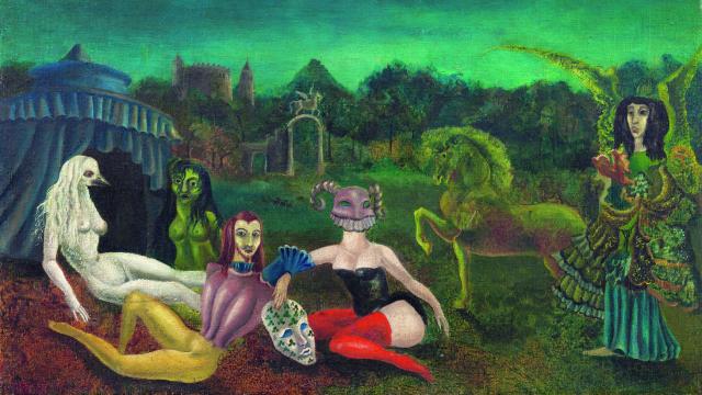 Leonora Carrington: 'Abajo', 1940. Foto: © Estate of Leonora Carrington / VEGAP, 2023