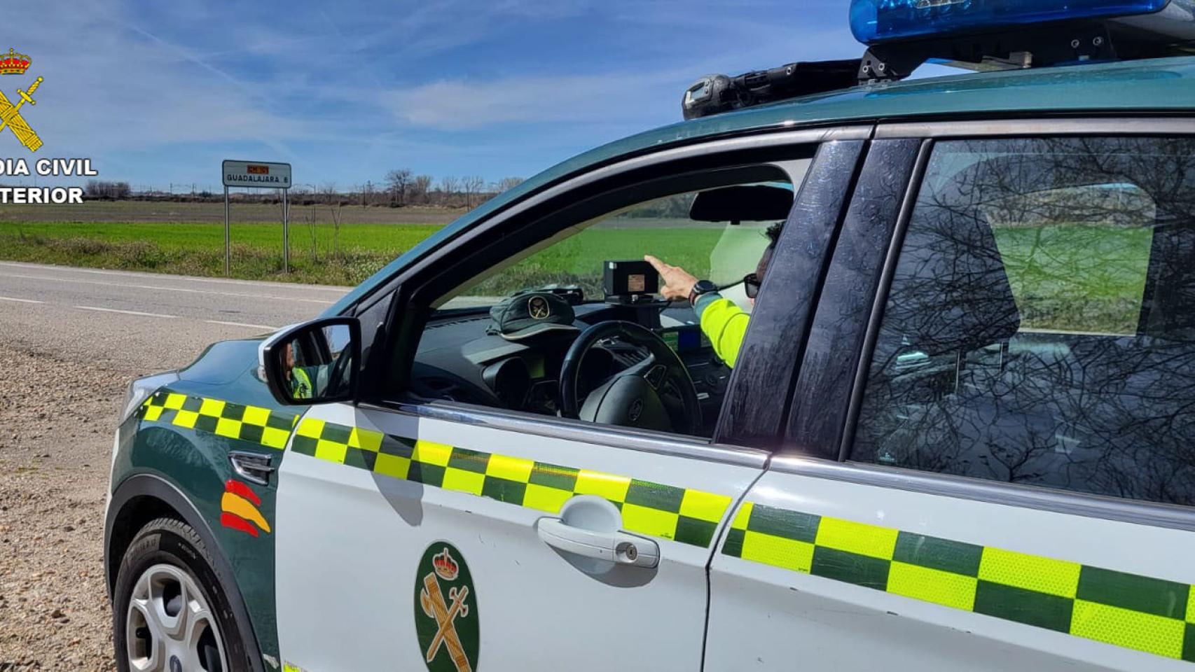 Guardia Civil de Tráfico en Guadalajara