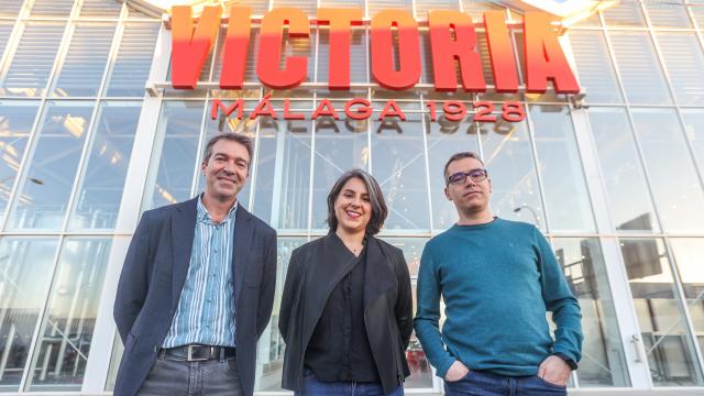 Iván de Prado, Carmel Hassan y Pablo Tapia, en el XII Encuentro Tecnológico de EL ESPAÑOL de Málaga.