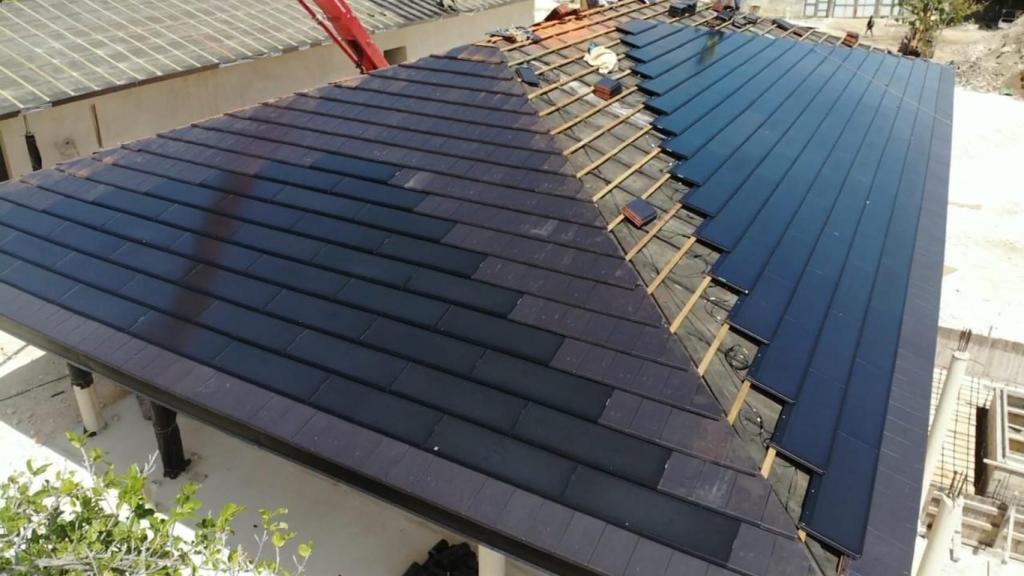 Tejas solares.