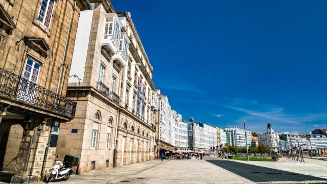 La Marina de A Coruña.
