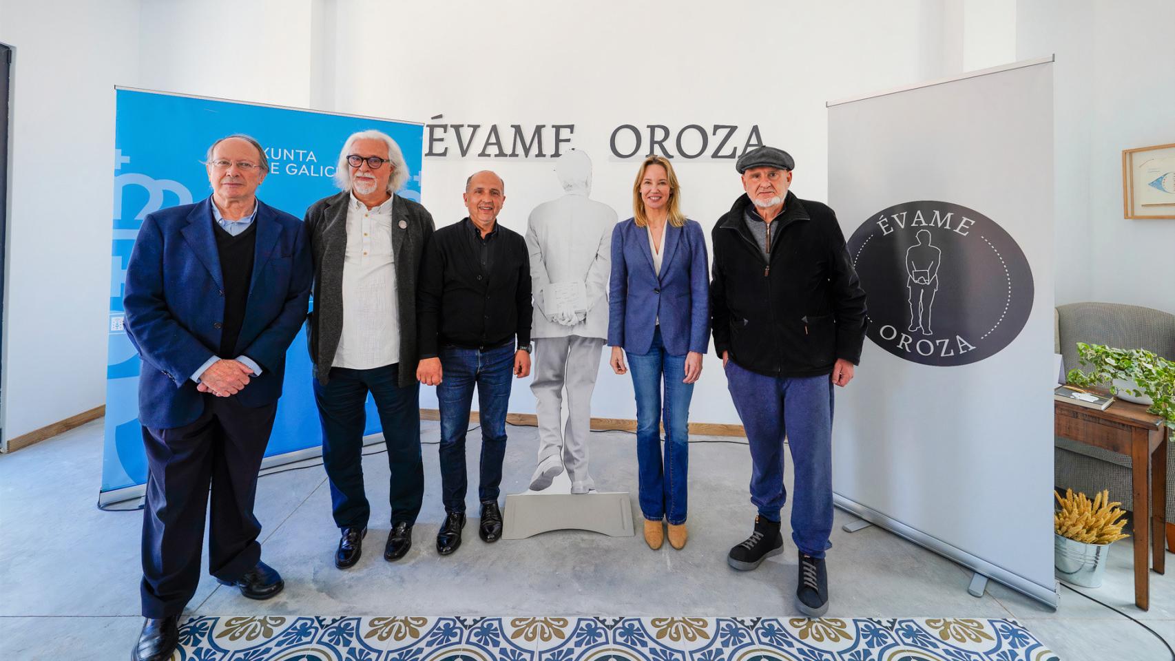Presentación en Vigo del jurado del Premio Internacional de Poesía Carlos Oroza.