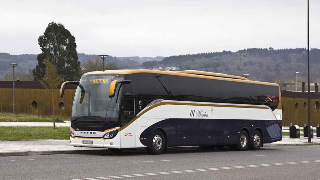 Imagen de archivo de un autobús.