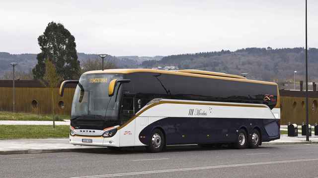 Imagen de archivo de un autobús de Monbus.