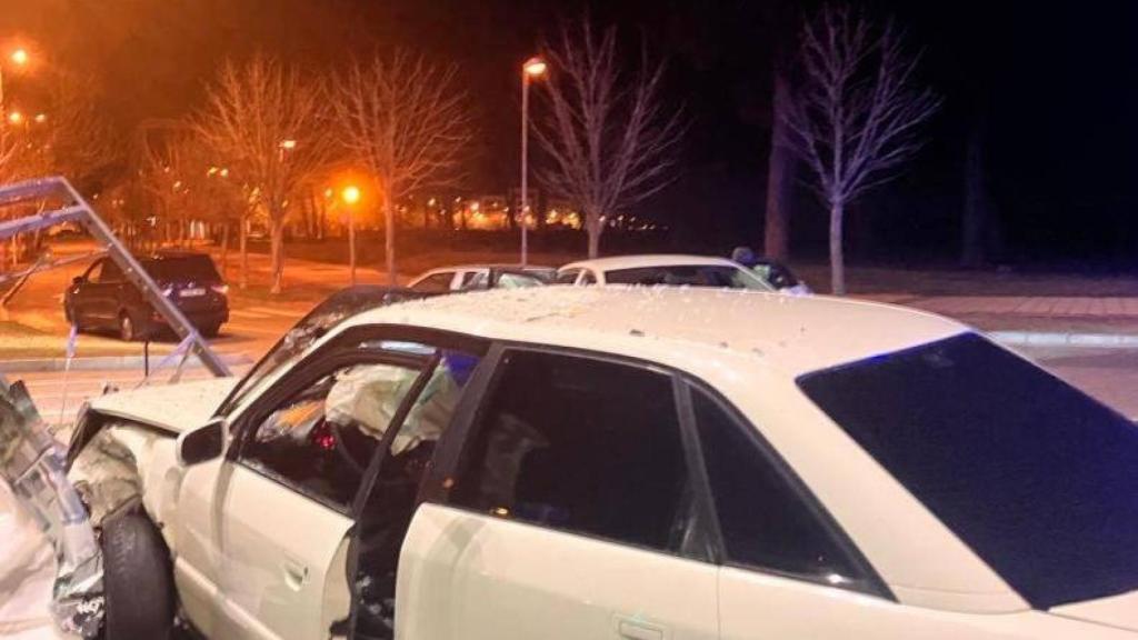 Accidente en Valladolid con tres heridos
