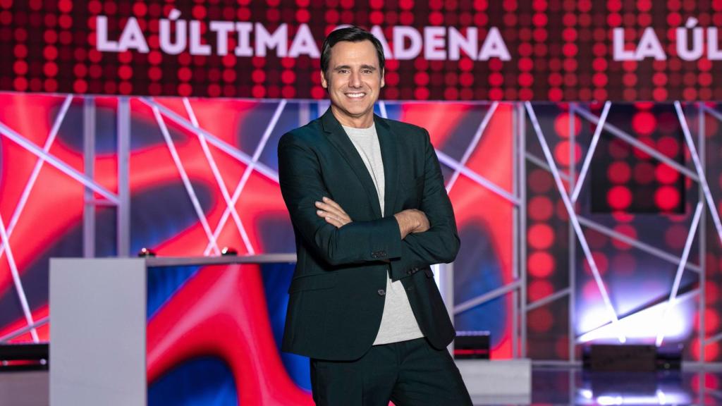 El presentador, en su programa, 'Reacción en cadena'.