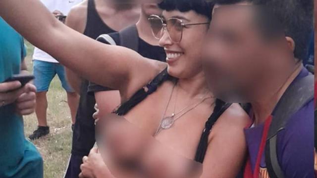 Jesy Fux sonríe ante la cámara.