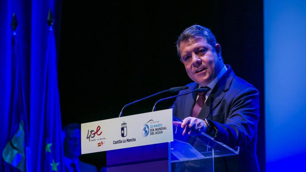 Emiliano García-Page, presidente de Castilla-La Mancha. Foto: JCCM.