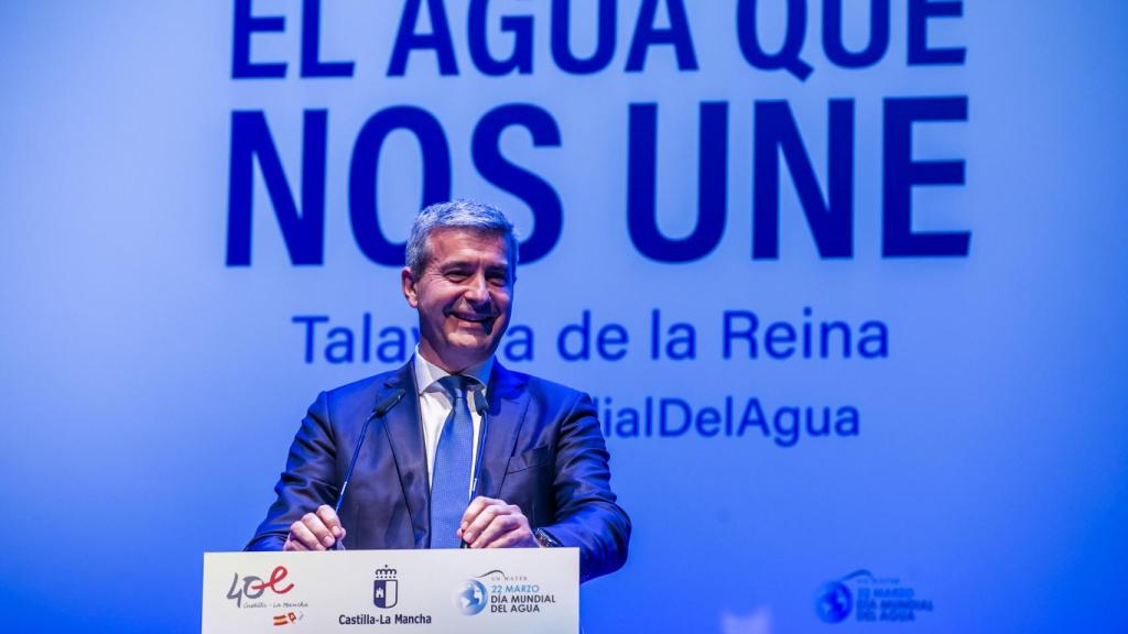 Álvaro Gutiérrez, presidente de la Diputación de Toledo. Foto: JCCM.