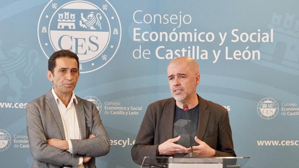 El secretario general de CCOO, Unai Sordo, durante su intervención de este miércoles en Valladolid.