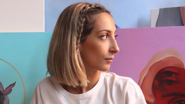 La artista y escritora vallisoletana Celia Gallego.