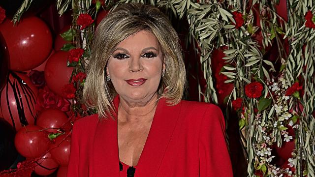 La presentadora Terelu Campos en un acto público en Madrid, este pasado martes 21 de marzo.