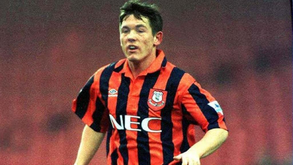 Billy Kenny, cuando era futbolista profesional.