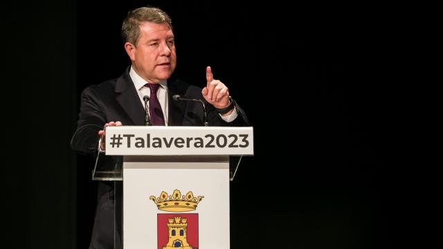 El presidente de Castilla-La Mancha, Emiliano García-Page