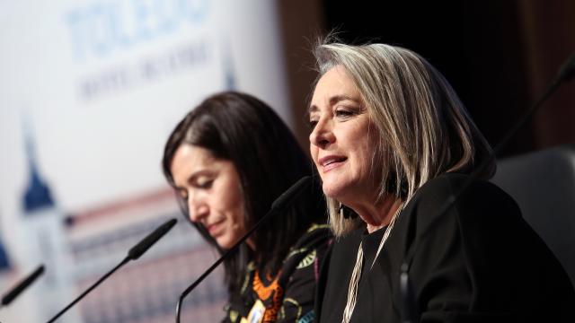 Esther Esteban inaugura el XVII Congreso Nacional de Enfermería Quirúrgica. Foto: Óscar Huertas.