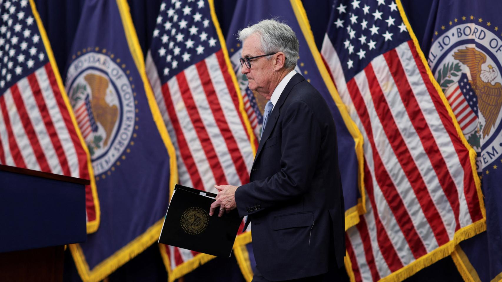 El presidente de la Fed, Jerome Powell.