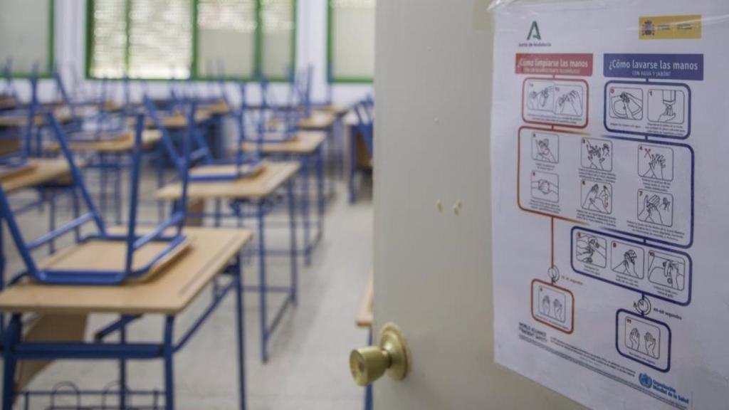 Interior de un aula.