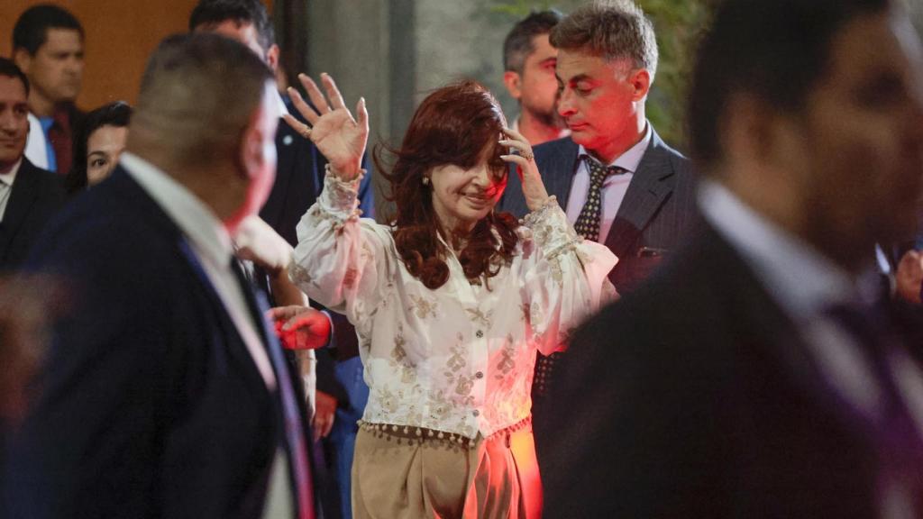 La vicepresidenta argentina, Cristina Fernández.