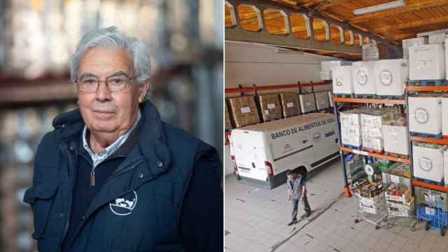 Pedro Pereira Carballo, expresidente de la Fundación Provincial Banco de Alimentos de Vigo.