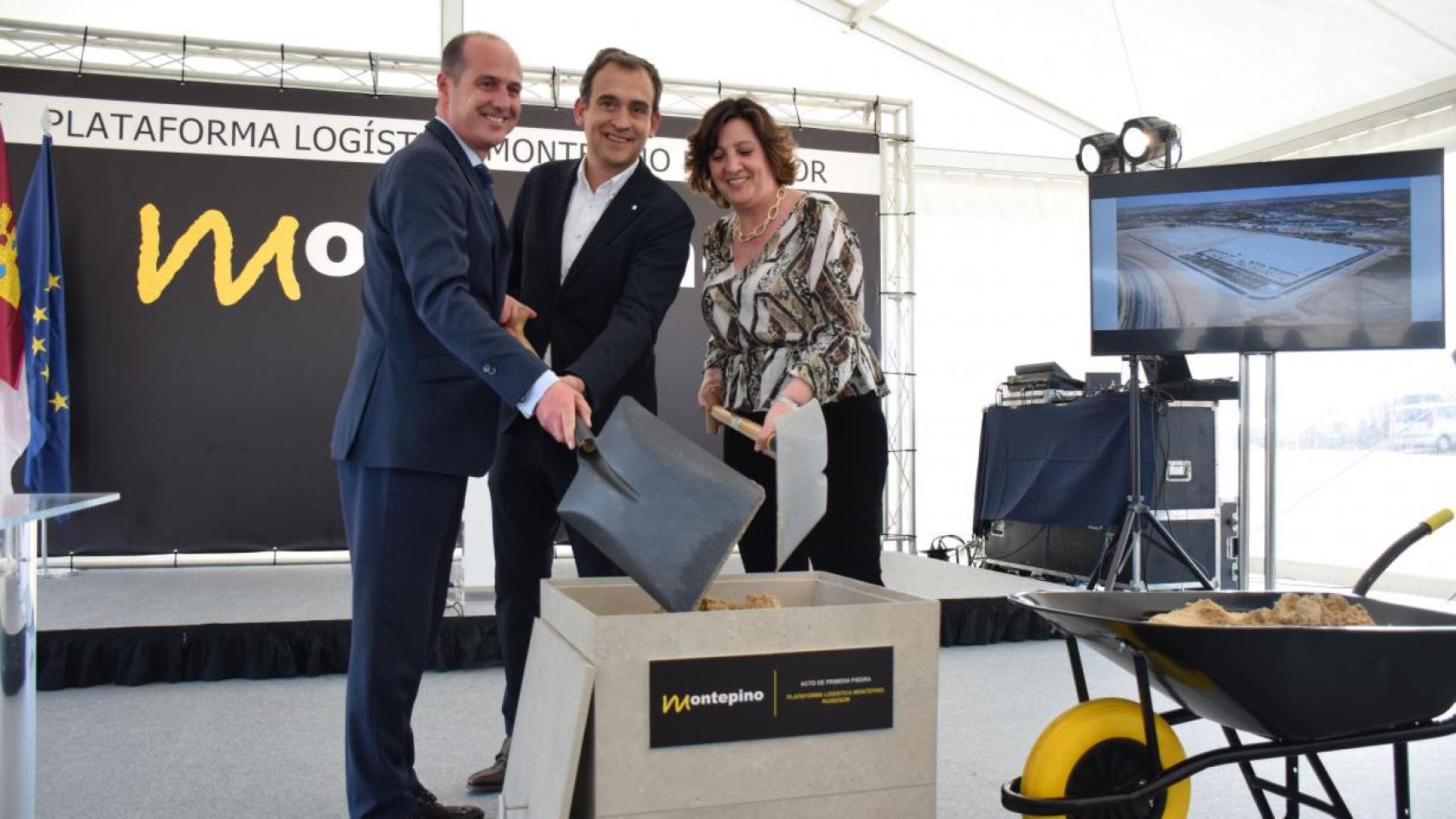 Montepino coloca la primera piedra de su proyecto logístico en el polígono de El Ruiseñor de Guadalajara