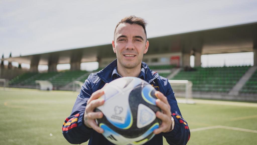 Iago Aspas posa para su entrevista en EL ESPAÑOL