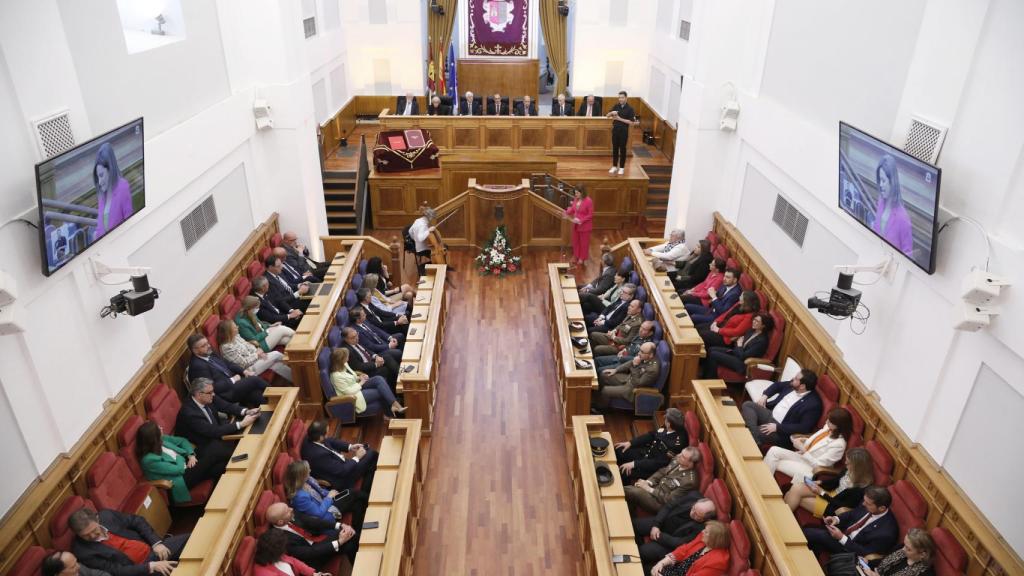 Acto por el 40 aniversario de las Cortes de Castilla-La Mancha. Foto: Cortes CLM.