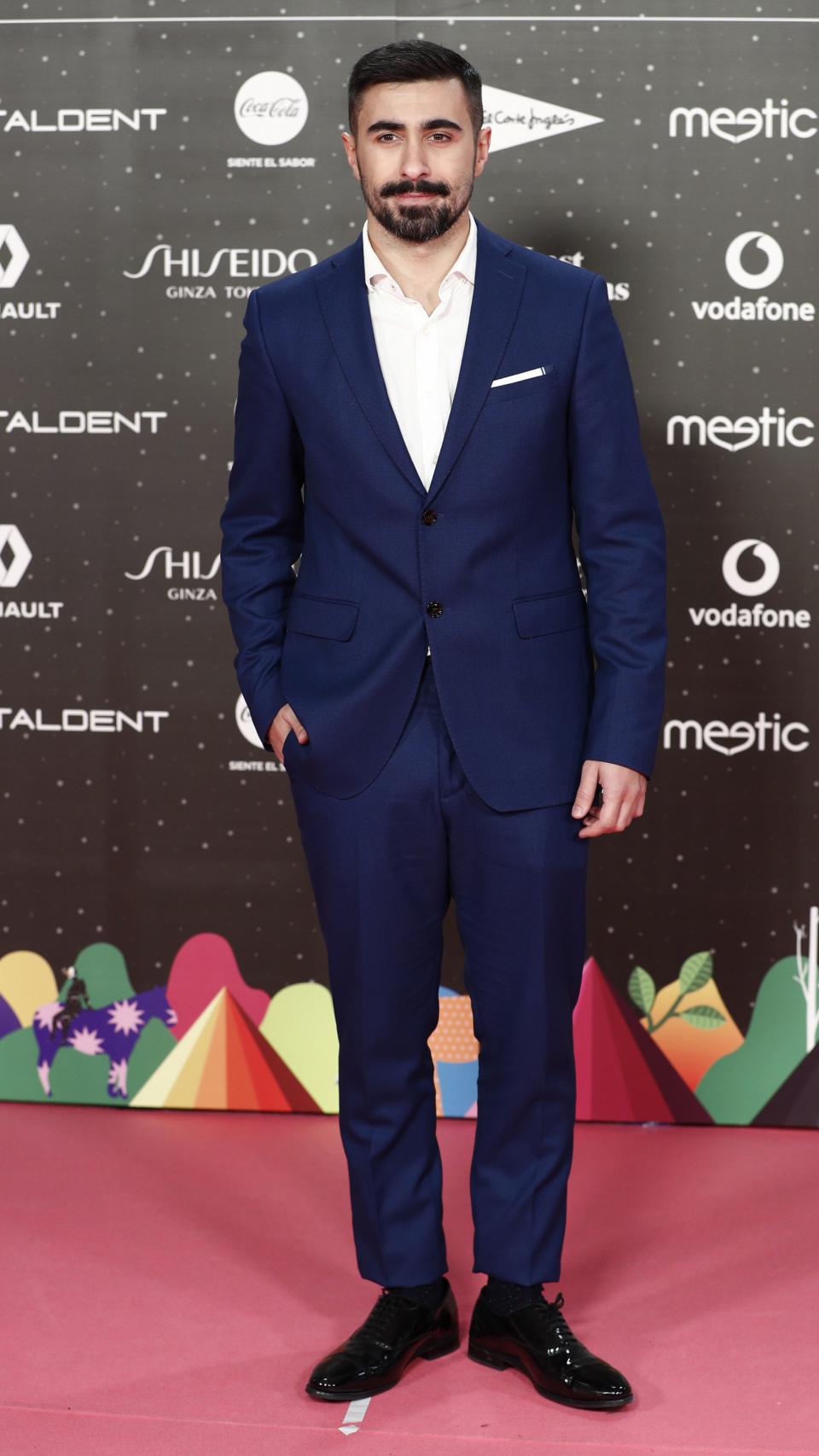 En el 'photocall' de Los 40 Principales en 2019.