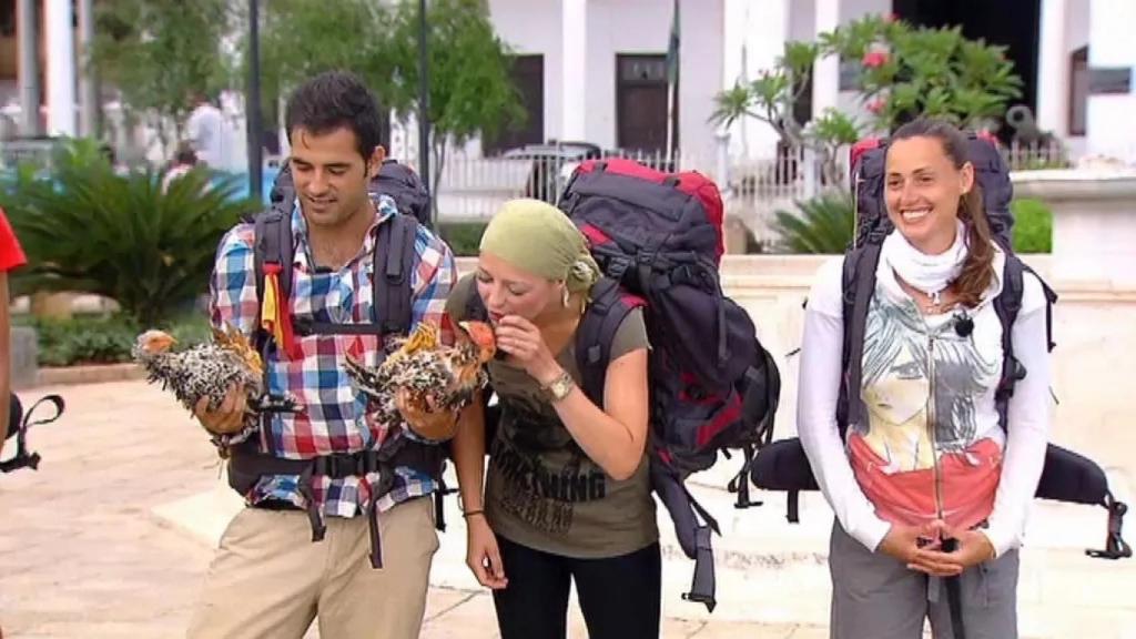 Una de las famosas gincanas de 'Pekín Express'