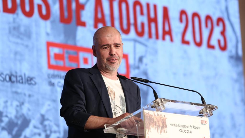 Unai Sordo, secretario general de CCOO. Foto: Óscar Huertas.
