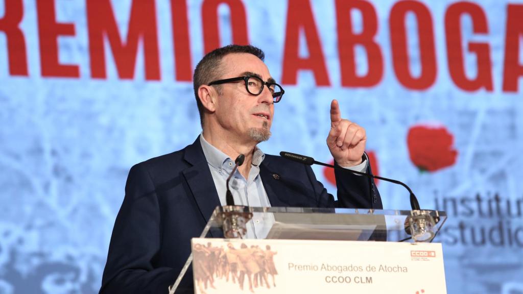 Paco de la Rosa, secretario general de CCOO Castilla-La Mancha. Foto: Óscar Huertas.