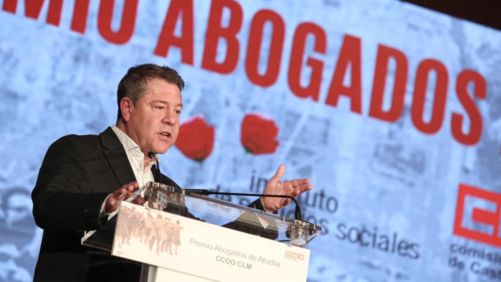 Emiliano García-Page, presidente de Castilla-La Mancha. Foto: Óscar Huertas.