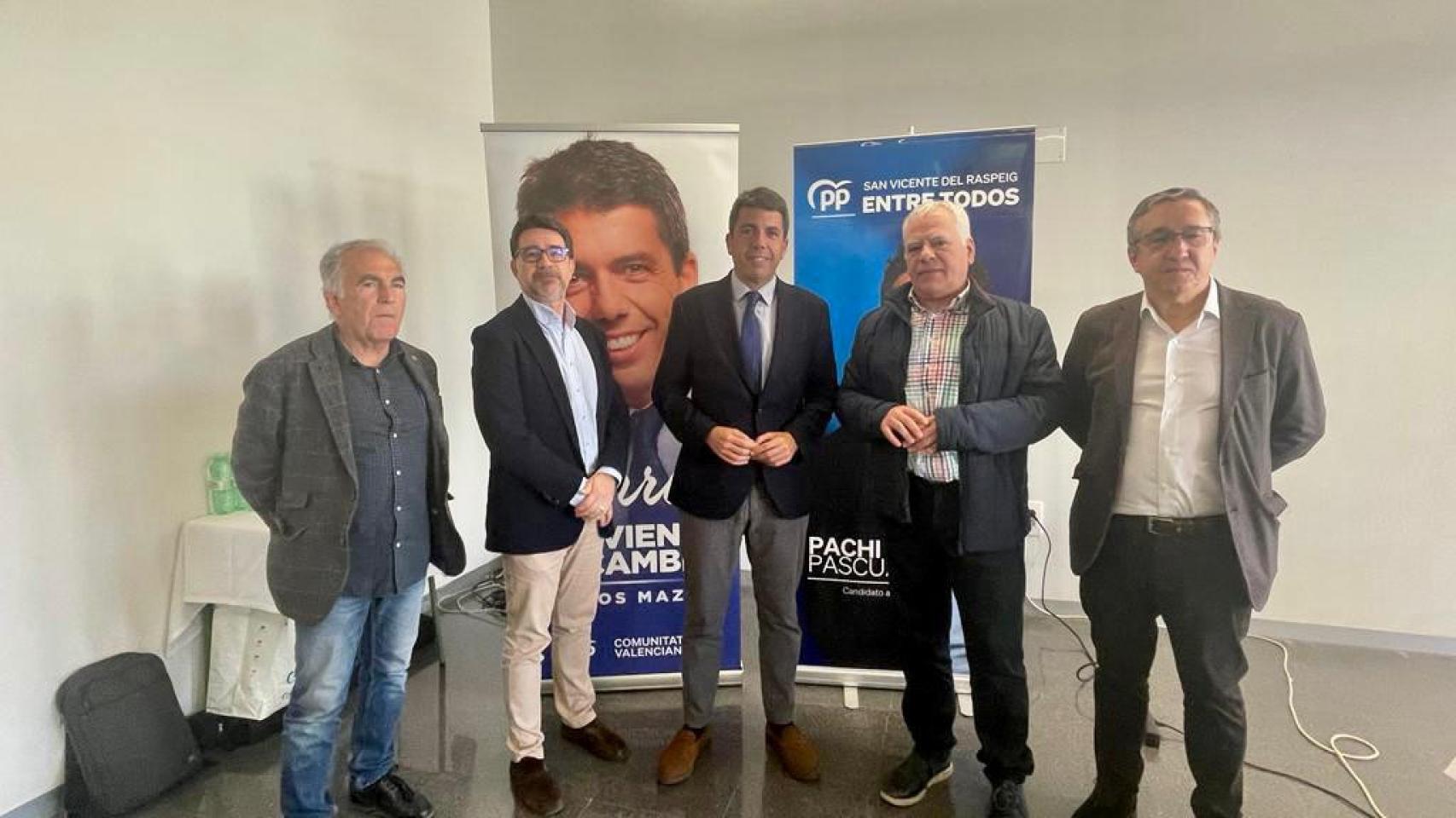 Mazón denuncia el bloqueo del suelo industrial en Sant Vicent: No puede seguir estando olvidada
