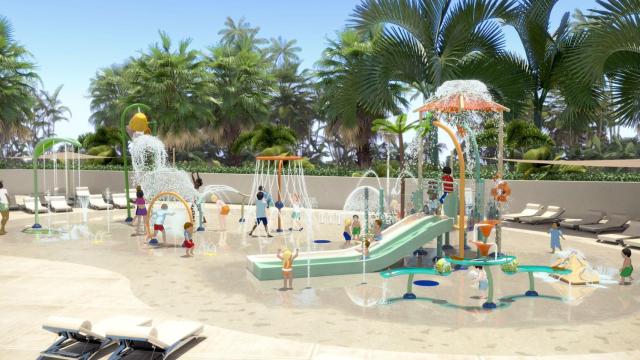 Recreación de la zona interactiva que se está creando en Aqua Natura.