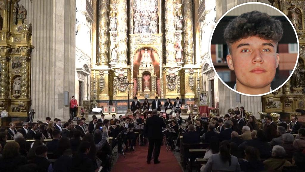 Fernando Hernández Castilla, el joven salmantino que, a sus 17 años, ha compuesto una marcha procesional
