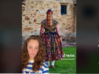 Fragmento del Tiktok de Carmen Camin