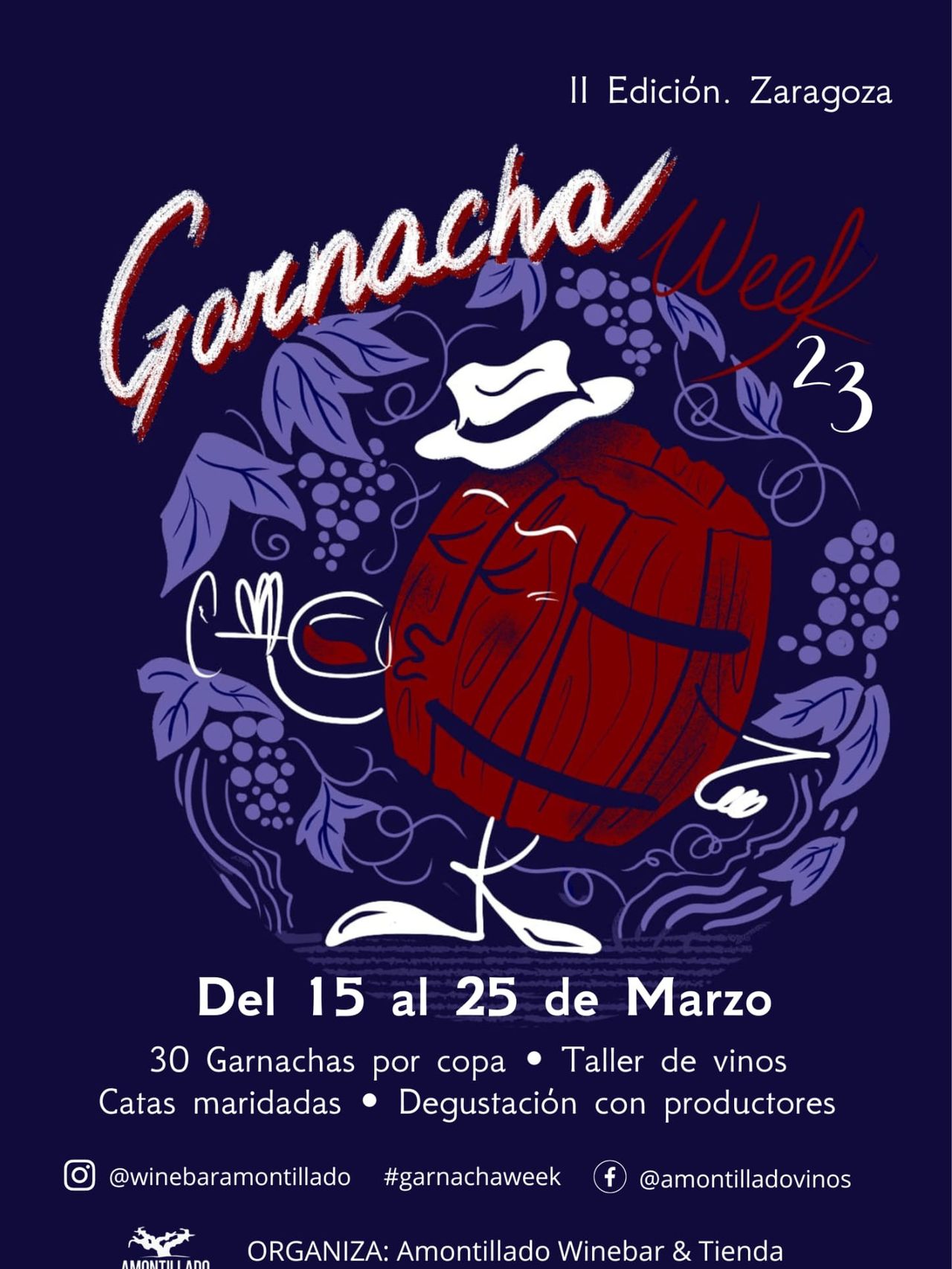 Cartel principal Garnacha Week II Edicion
