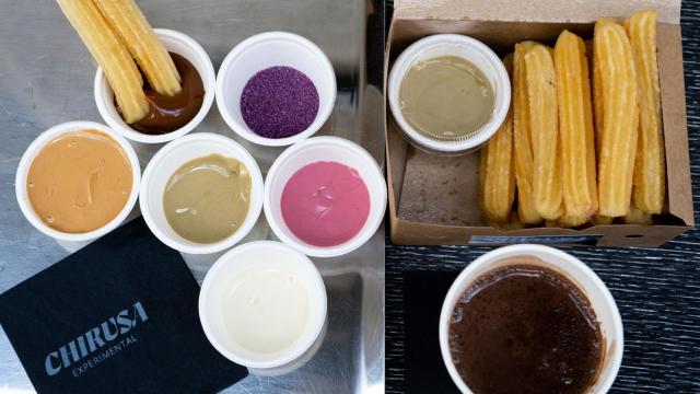 Los churros ligeros y el chocolate belga: así endulza esta nueva churrería el centro de Madrid