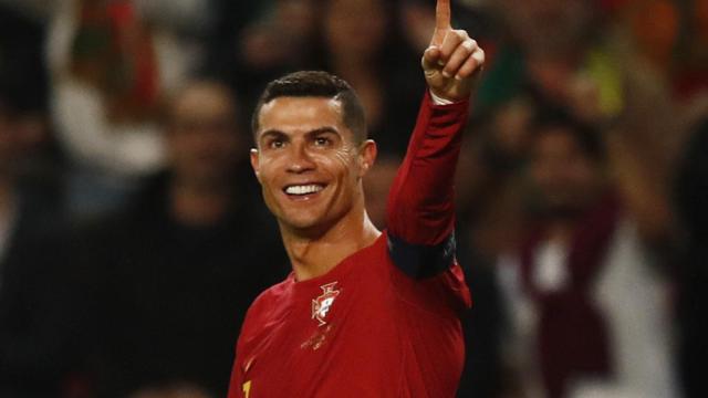 Cristiano Ronaldo celebra uno de sus goles.