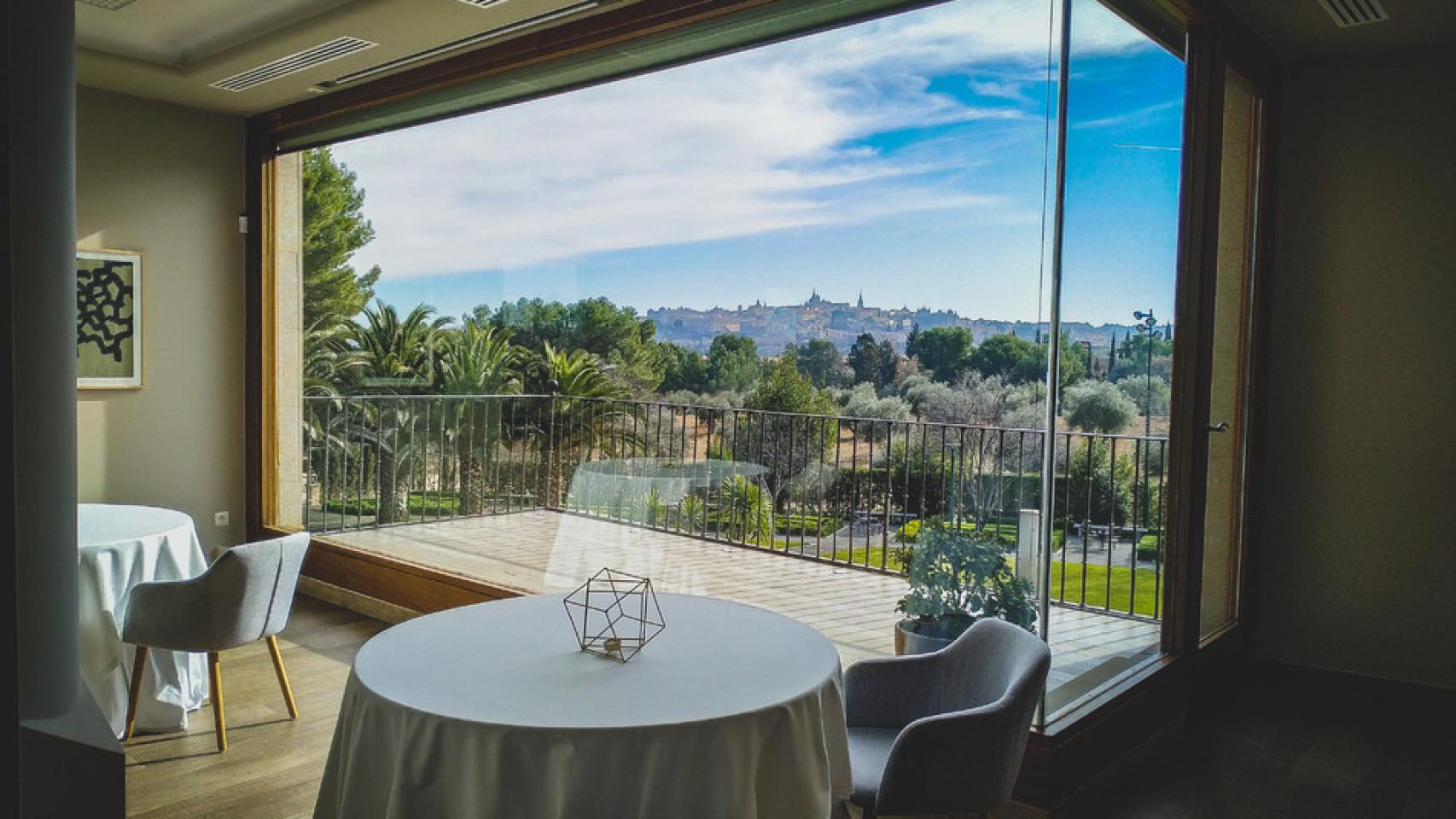 Restaurante de Iván Cerdeño en el Cigarral del Ángel de Toledo. Foto: Turismo CLM.