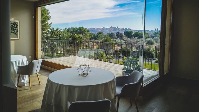 Restaurante de Iván Cerdeño en el Cigarral del Ángel de Toledo. Foto: Turismo CLM.