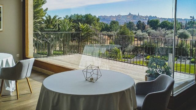 Restaurante de Iván Cerdeño en el Cigarral del Ángel de Toledo. Foto: Turismo CLM.