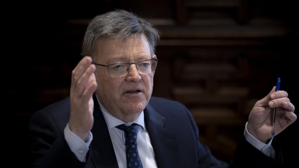 Ximo Puig, en el Palau de la Generalitat Valenciana.