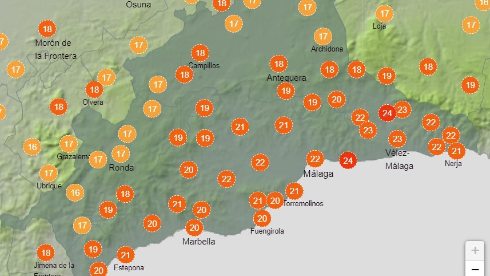 ¿Qué tiempo hará en Málaga este viernes 24 de marzo?
