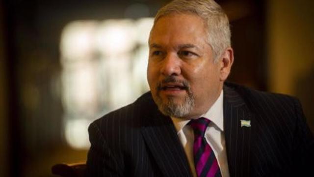El ministro de Exteriores de Honduras, Eduardo Enrique Reina.